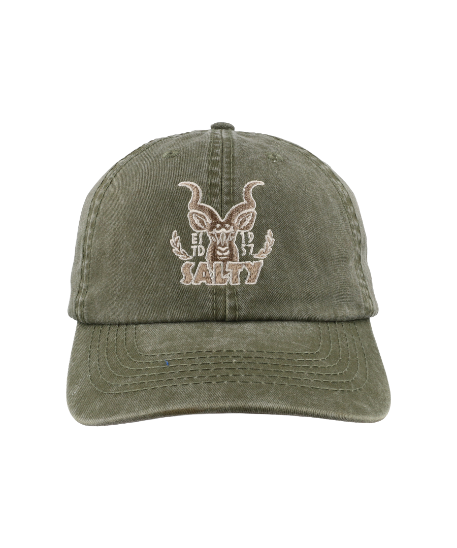 Salty Kudu Cap - Olive
