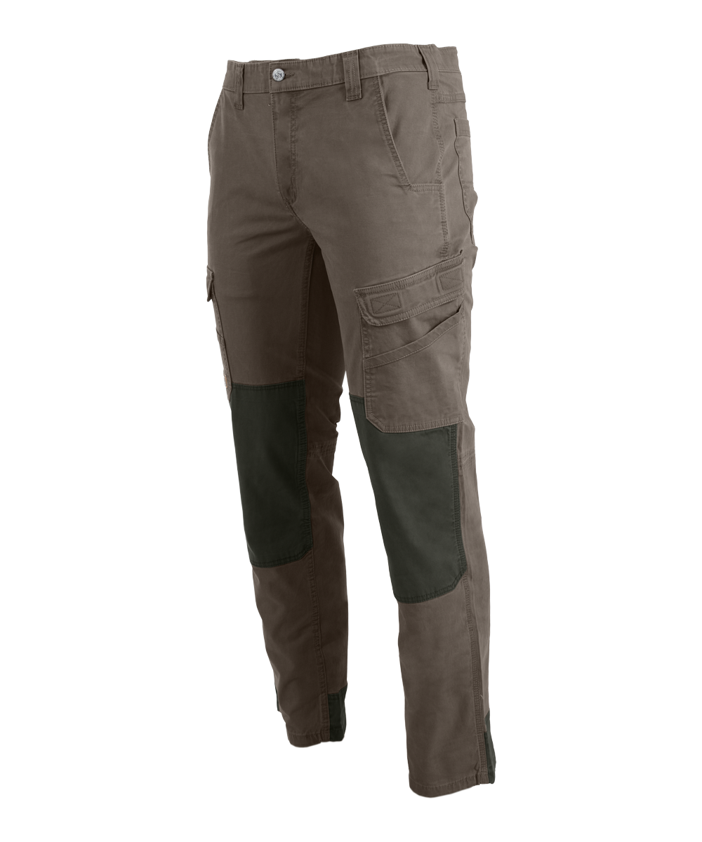 Salongo Stretch Cargos - Taupe & Fatigue
