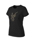 Salty Womens T-Shirt Kudu Art
