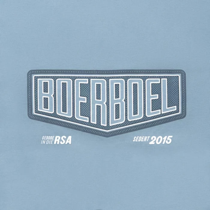 Men’s T-Shirt – Mesh Printed “Boerboel” Airforce Blue