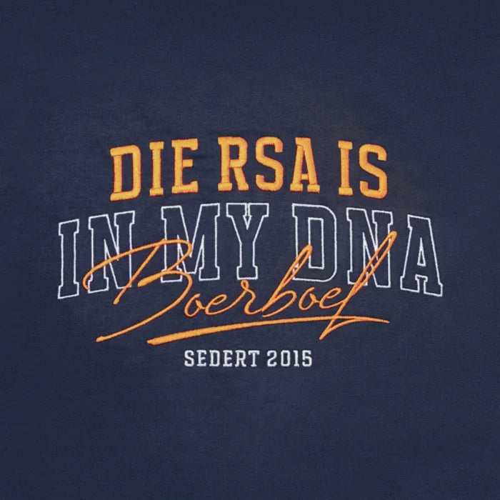 Kids T-Shirt – Embroidered “RSA” Navy