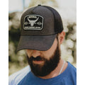 Bosbul Grey Trucker Cap with Patch