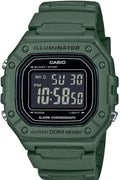 Casio W-218H OD Green