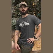 Men's Bosbul Charcoal Melange T-Shirt
