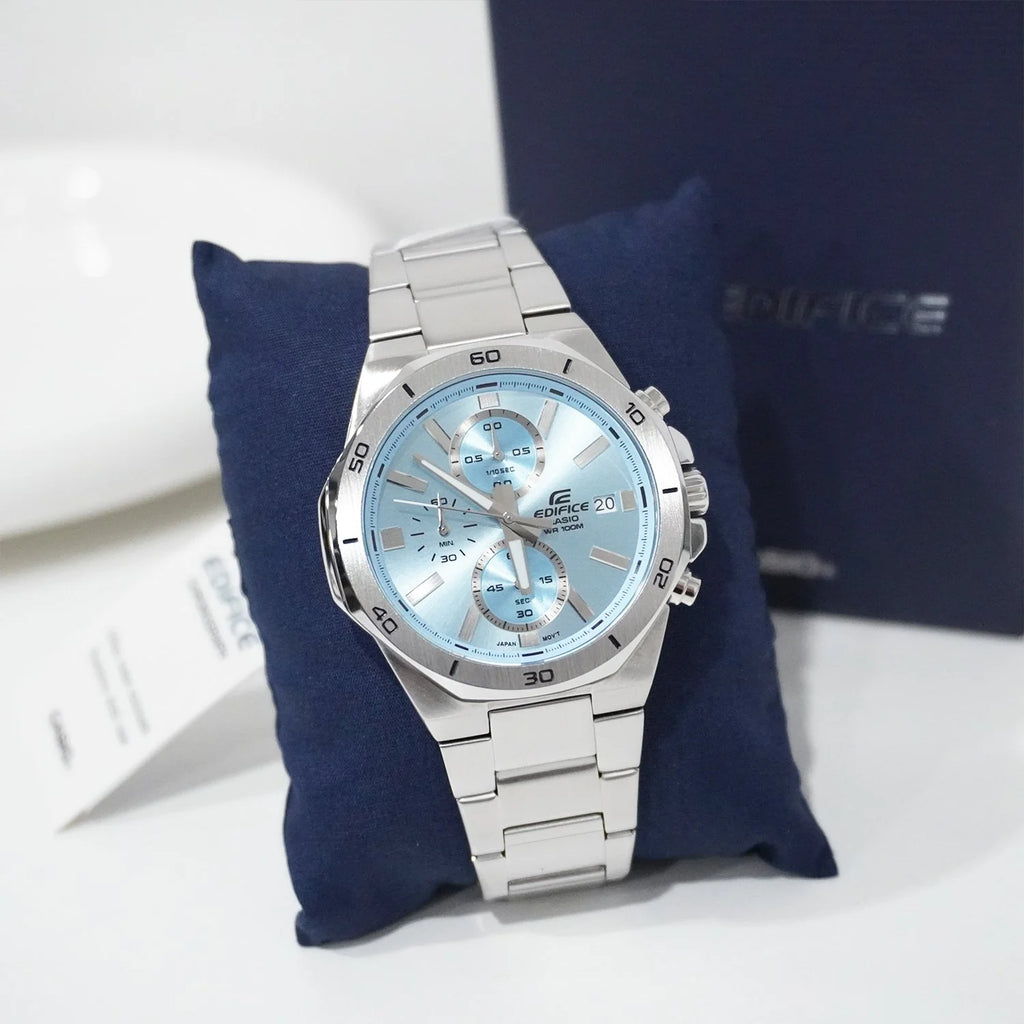 Casio EFV-640D - Sky Blue Dial