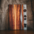 Cheese Bord - White Pinecone