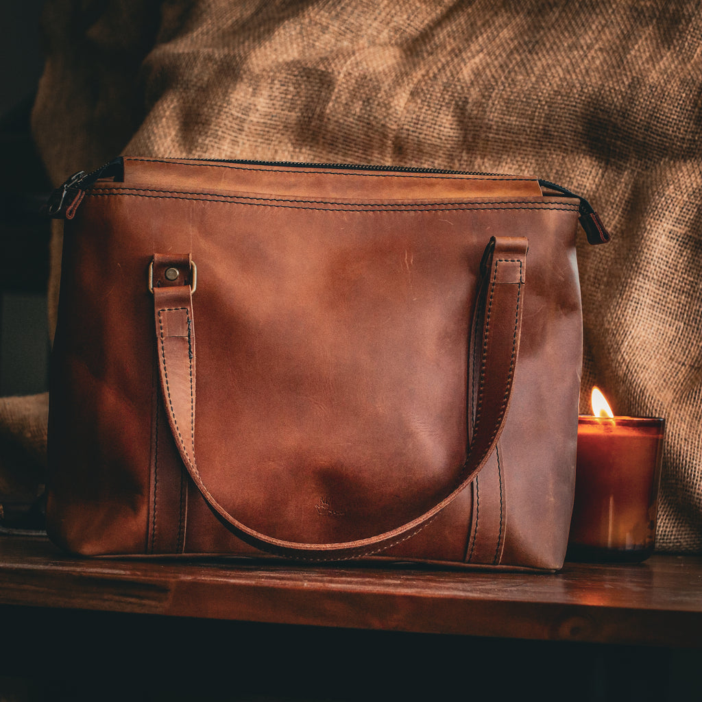 The Baobab Handbag - Waxy Tan
