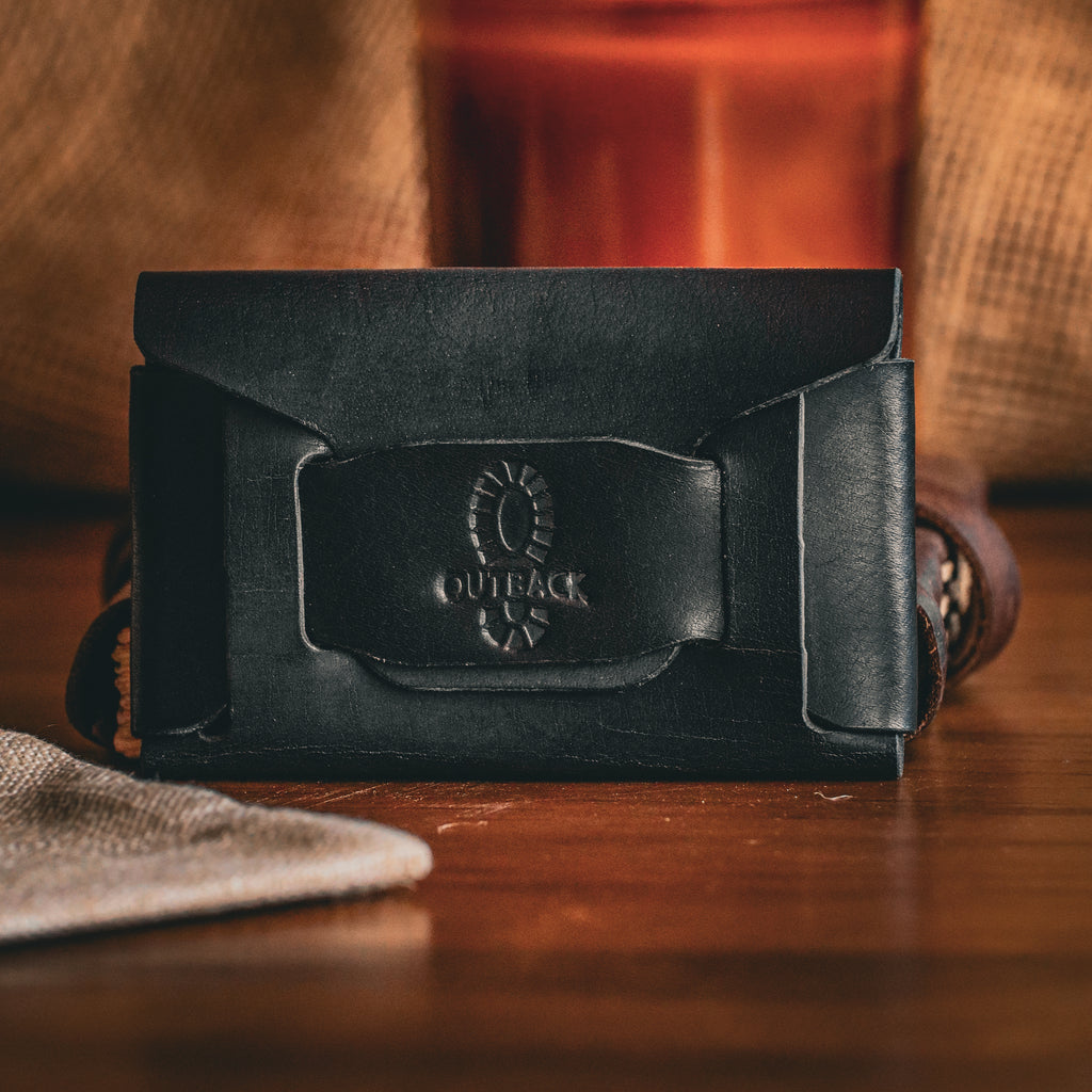 Stitchless  Minimalist Wallet - Black