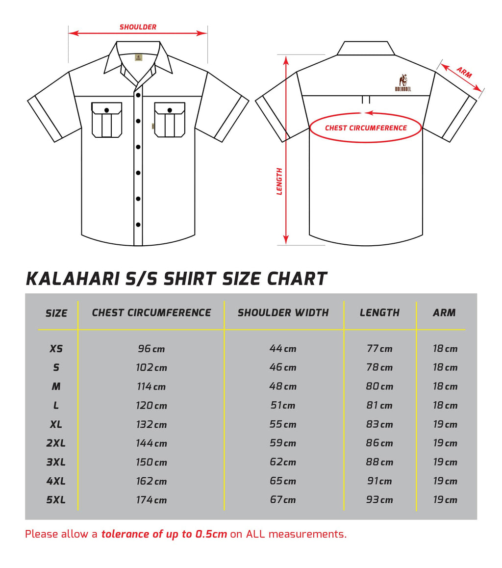 Men's Kalahari Shirt L/S Stone