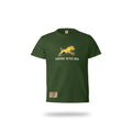 Kids T-Shirt Printed Bottle Green