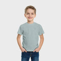 Kids T-shirt Green - stripe