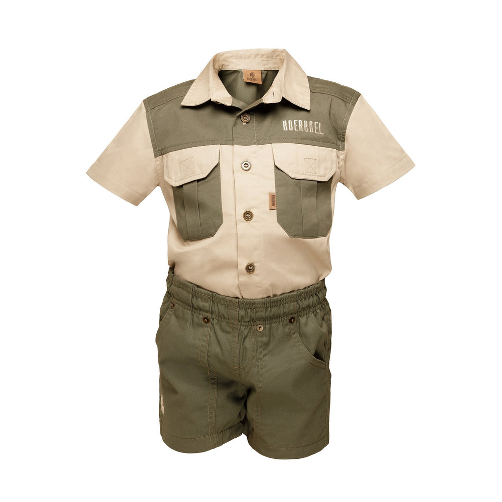 Boerboel Kids Set Olive & Stone