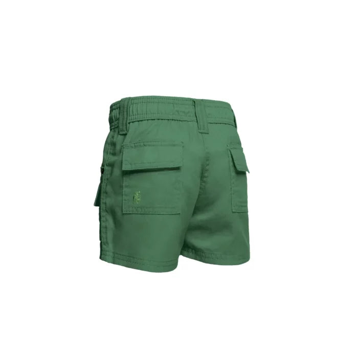 Boerboel Kids DKW Shorts Green-Licensed Springbok