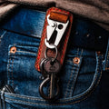 Key Holster with Steel Clip - Black