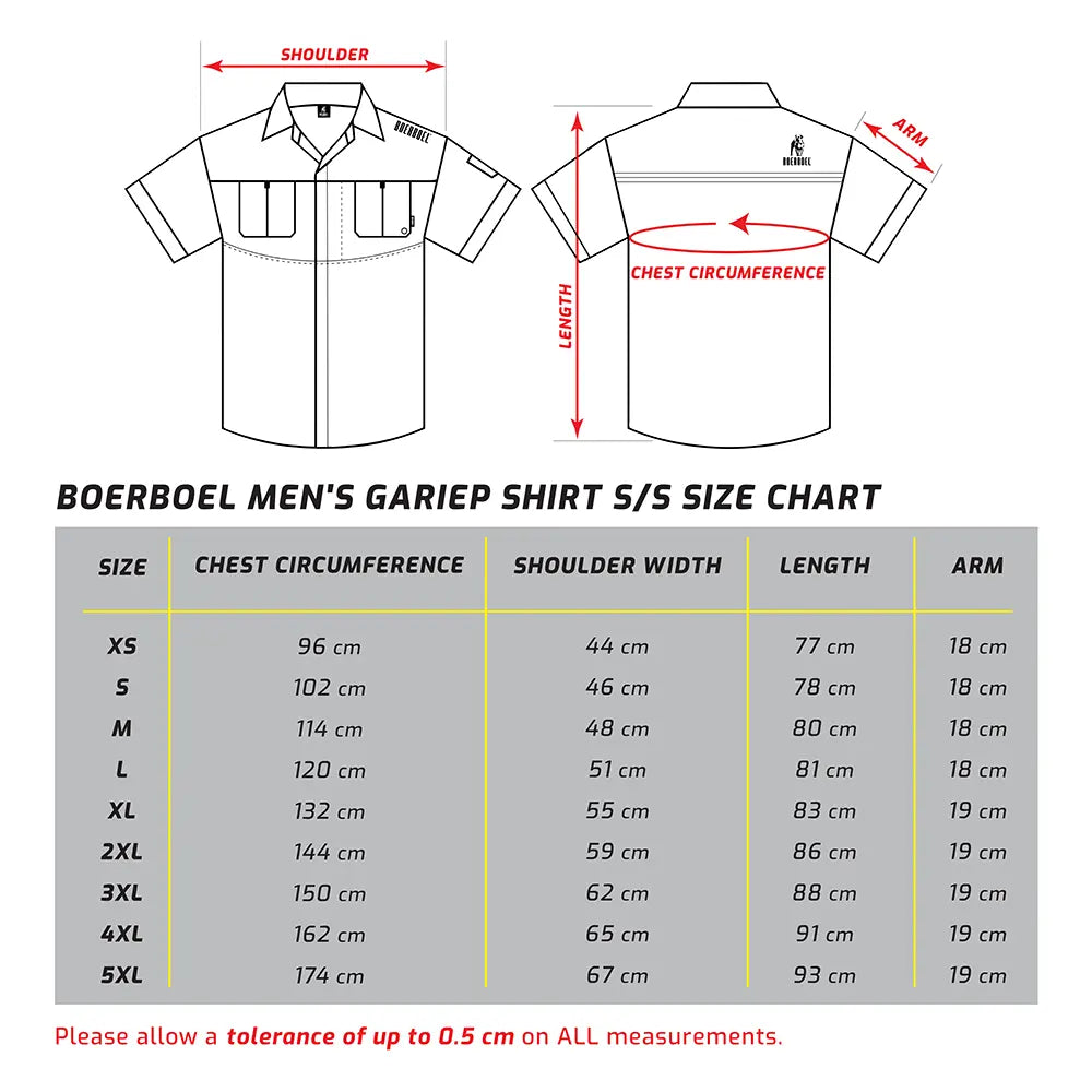 Men's Gariep Shirt S/S - White