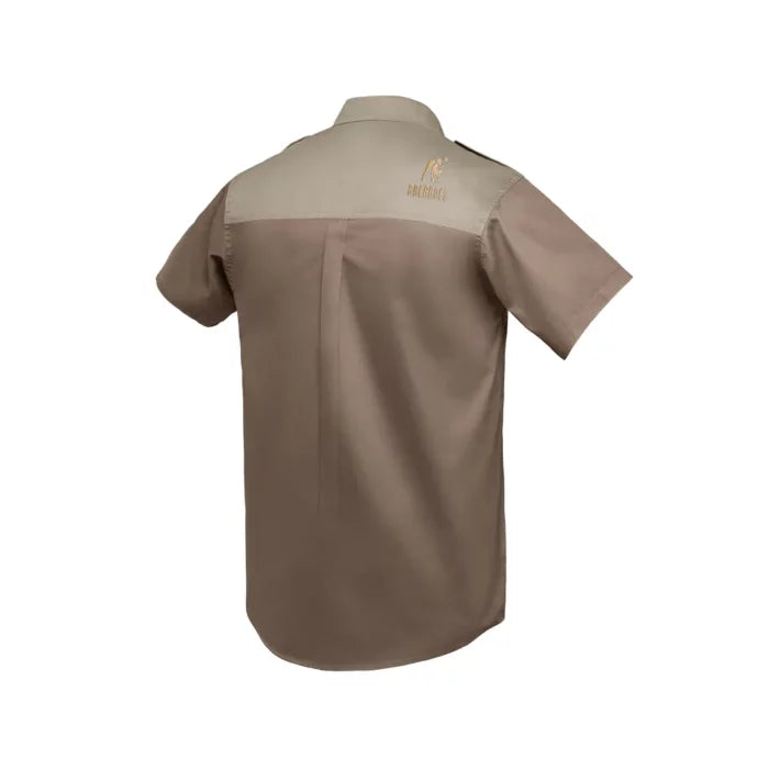 Men's Kalahari Shirt S/S Bark & Putty