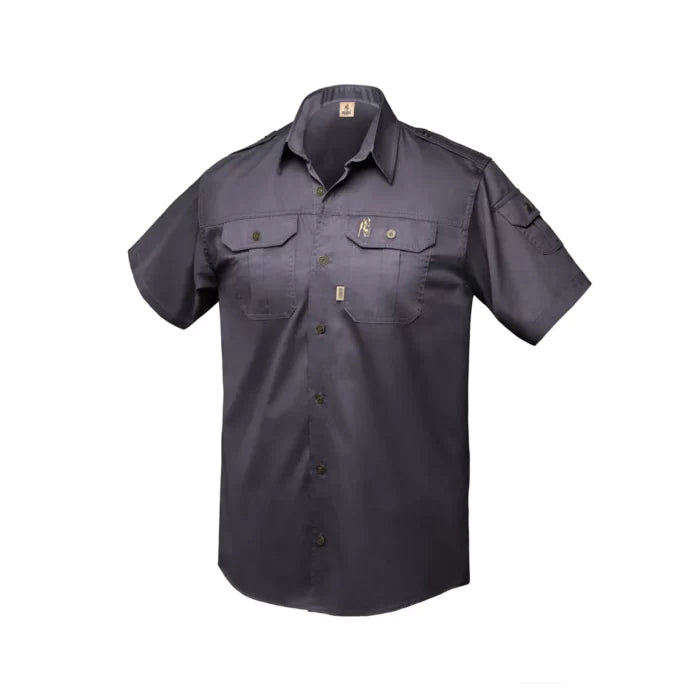 Men's Kalahari Shirt S/S Charcoal
