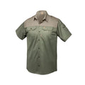Men's Kalahari Shirt S/S Olive & Putty
