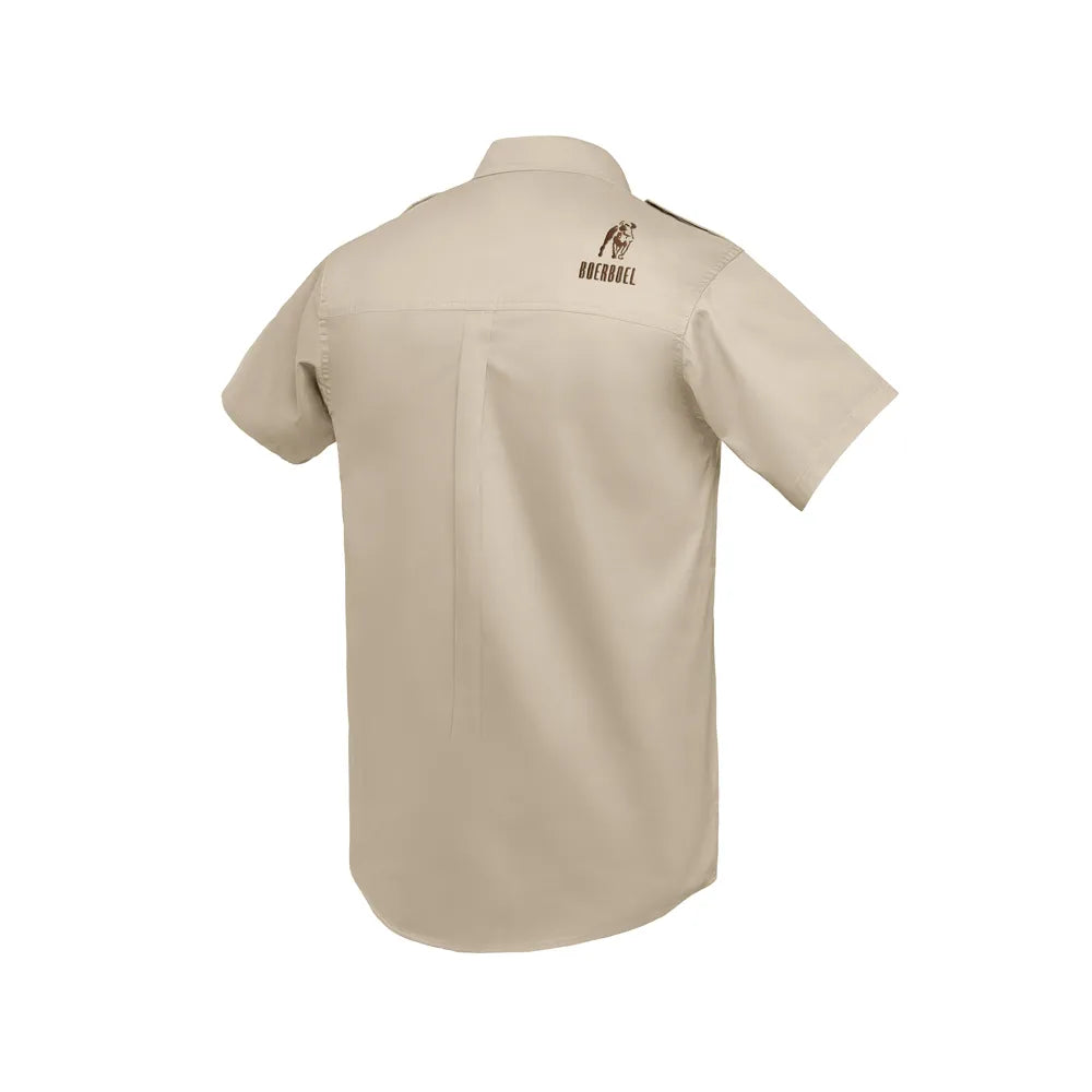 Men's Kalahari Shirt S/S Stone