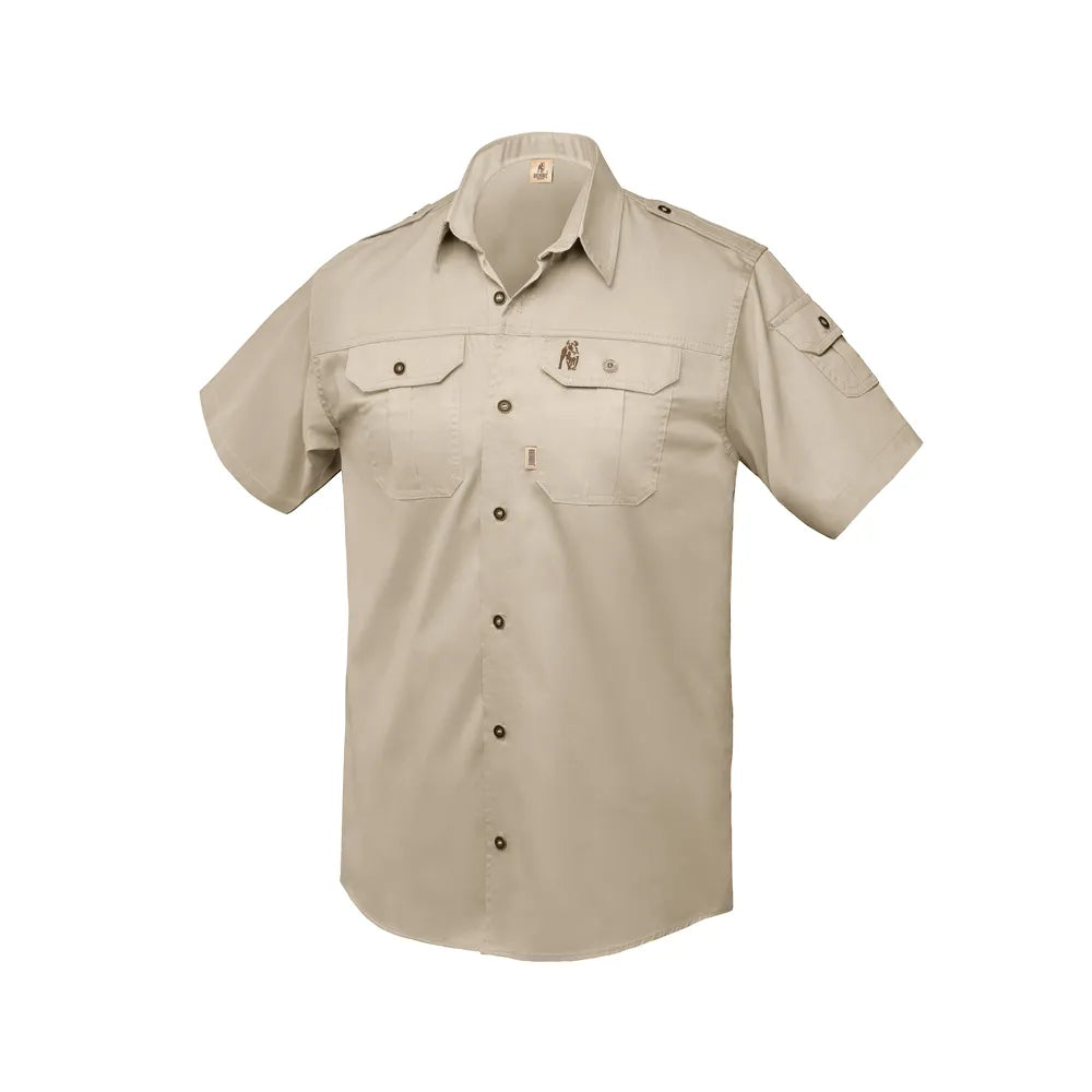 Men's Kalahari Shirt S/S Stone