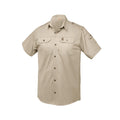 Men's Kalahari Shirt S/S Stone
