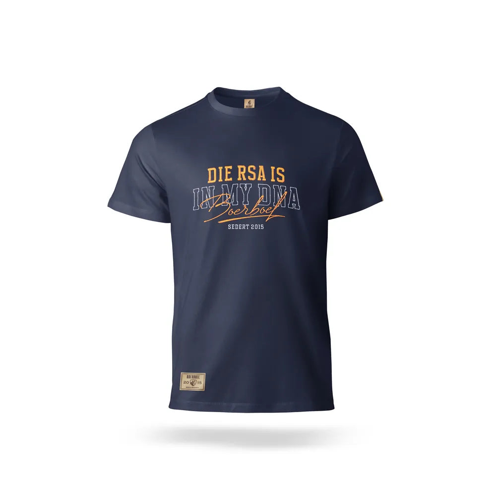Men’s T-Shirt – Embroidered “RSA” Navy