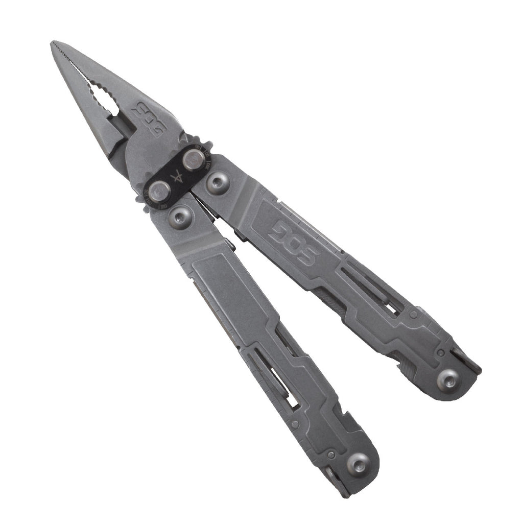 SOG PowerAccess Bead Blast Finish w/Pocket Clip