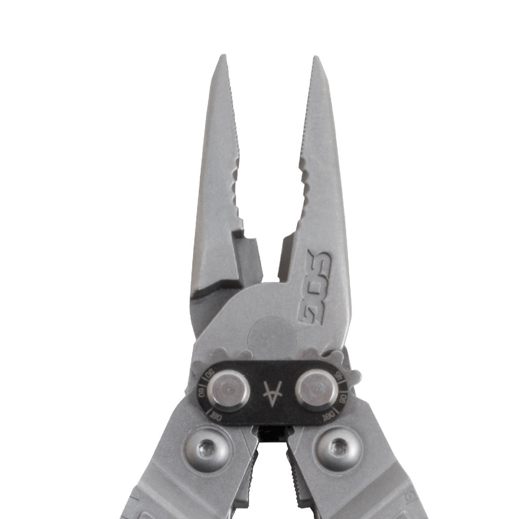 SOG PowerAccess Bead Blast Finish w/Pocket Clip