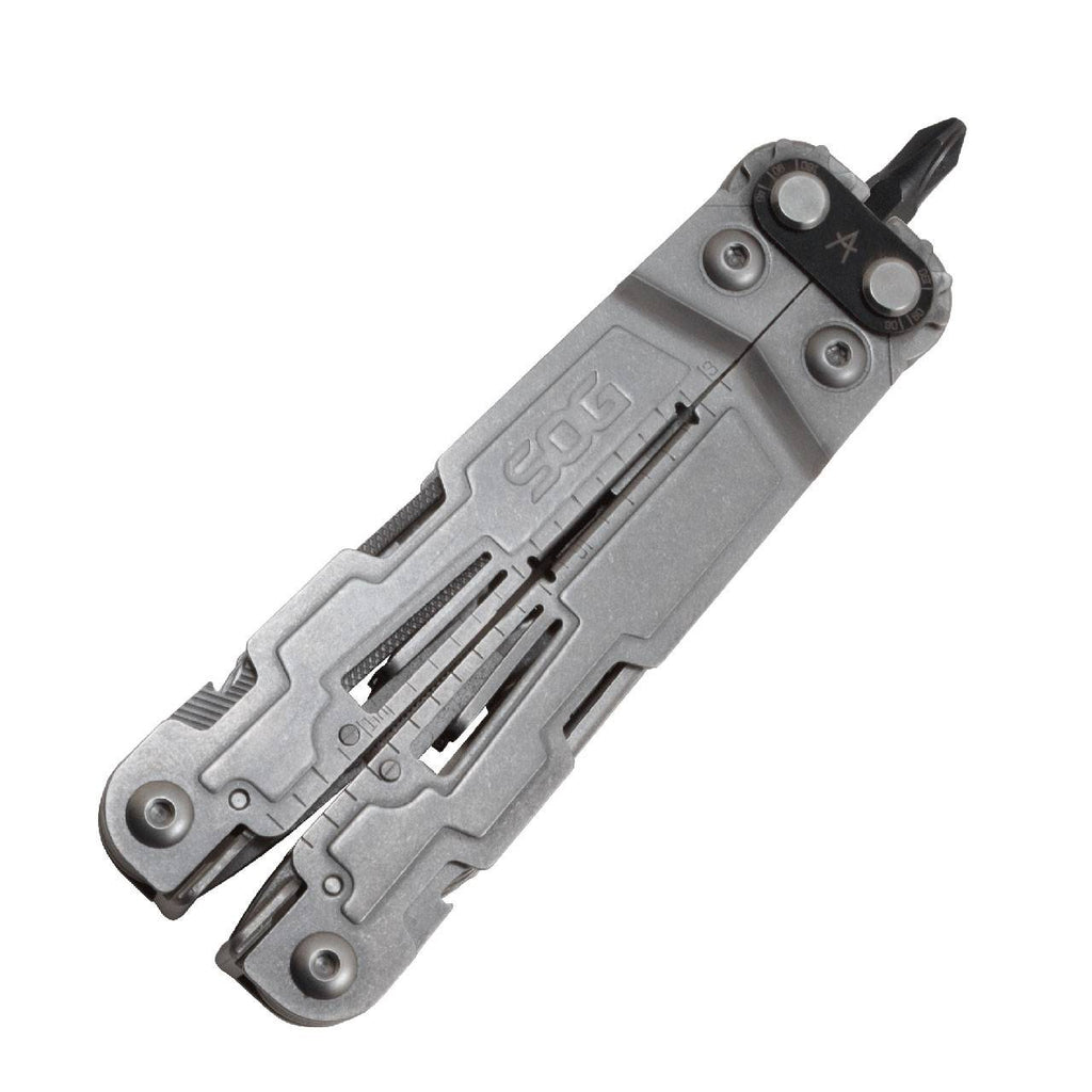 SOG PowerAccess Bead Blast Finish w/Pocket Clip