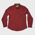 Teesav Flannel Shirt L/S - Rust