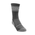 Ladies Long Outdoor Sock Charcoal & Grey "Wys"