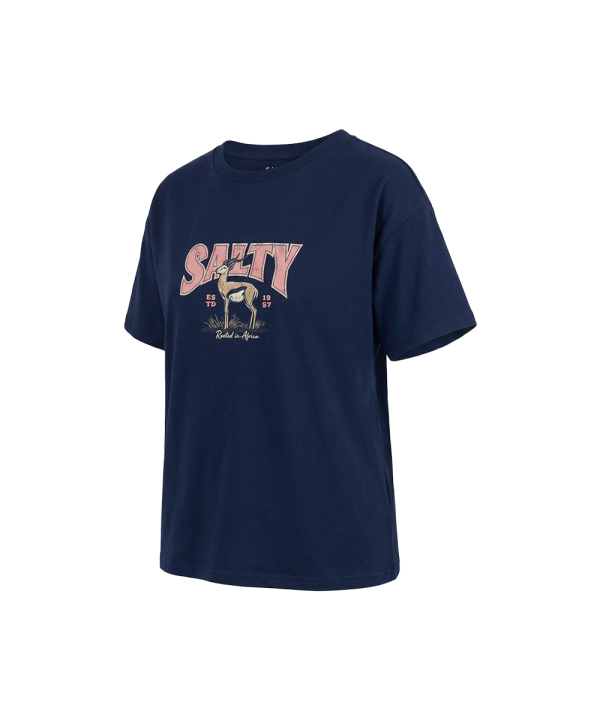 Salty Girls T-Shirt Springbokkie - Ocean Navy