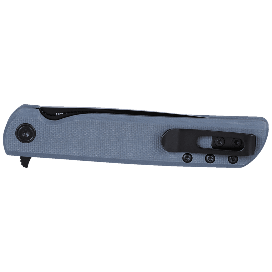 CRKT LCK+ Grey G10 Handle w/Black Oxide Blade Finish