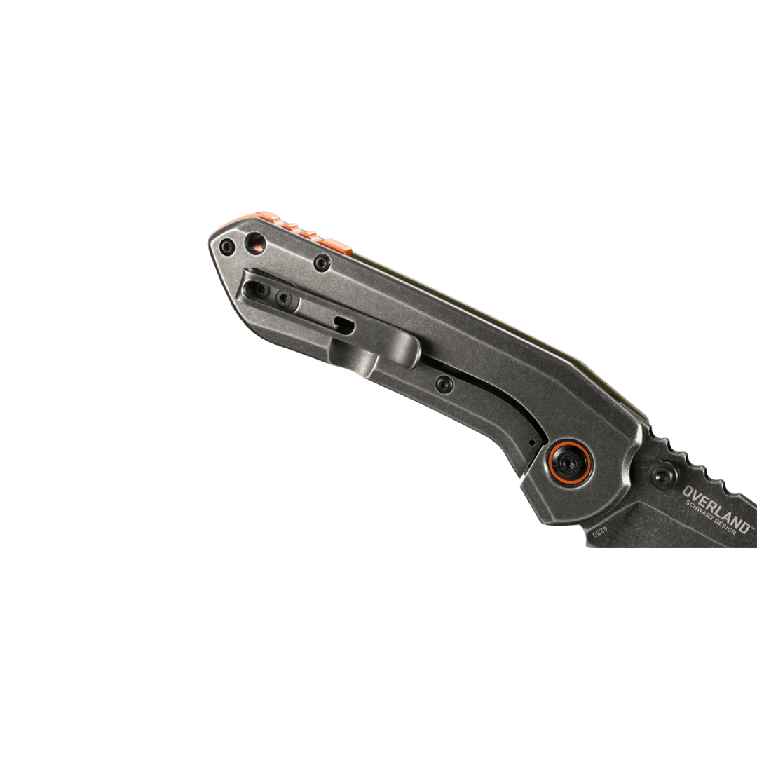 CRKT Overland Folder G10 w/Black StoneWashed Blade