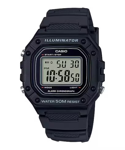 Casio W-218H - Black