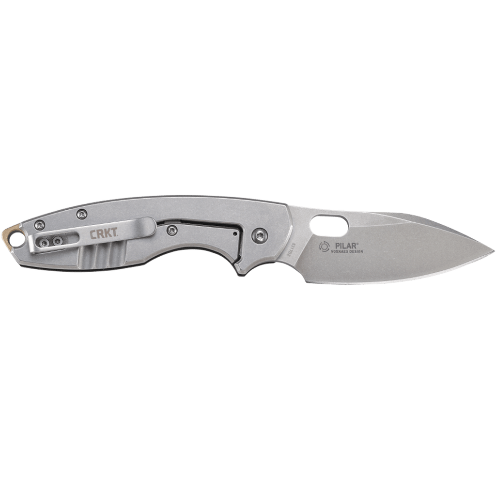 CRKT Pilar III Black G-10 Handle w/StoneWash D2 Blade