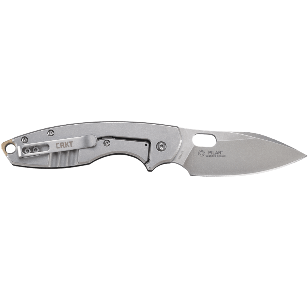 CRKT Pilar III Black G-10 Handle w/StoneWash D2 Blade