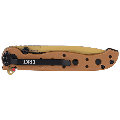 CRKT M16-01DZ Spear Point Zytel w/D2 Tan Titanium Nitride Blade Coating