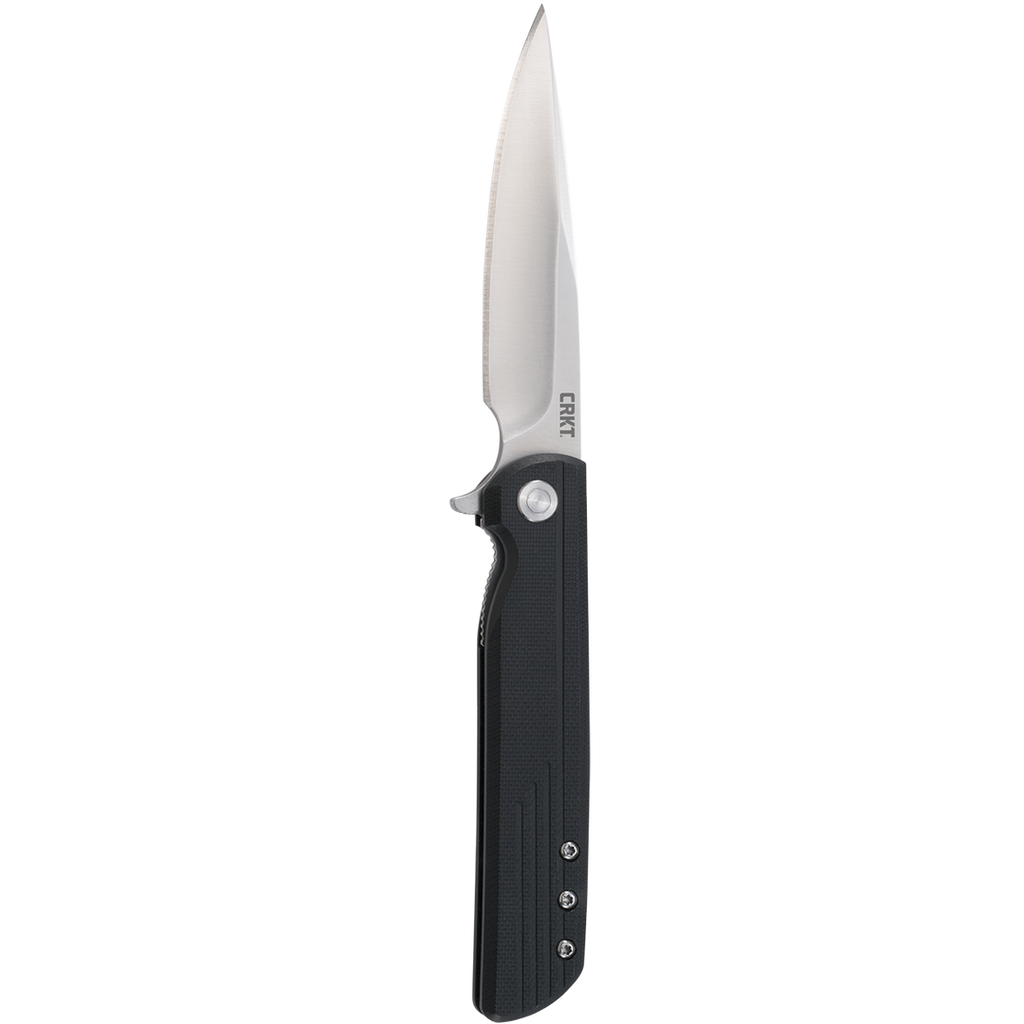 CRKT LCK+ Black GRN Handle w/Assisted Opening