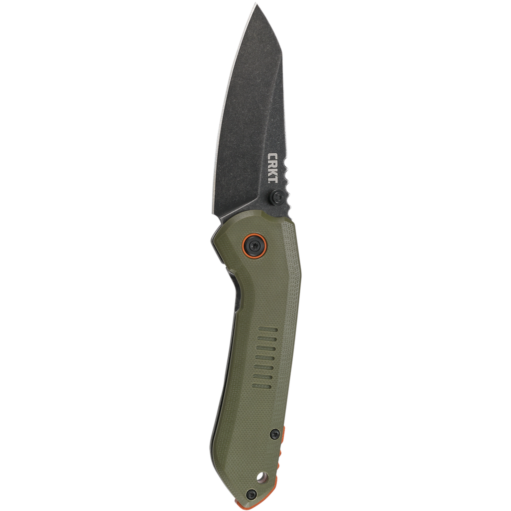 CRKT Overland Folder G10 w/Black StoneWashed Blade
