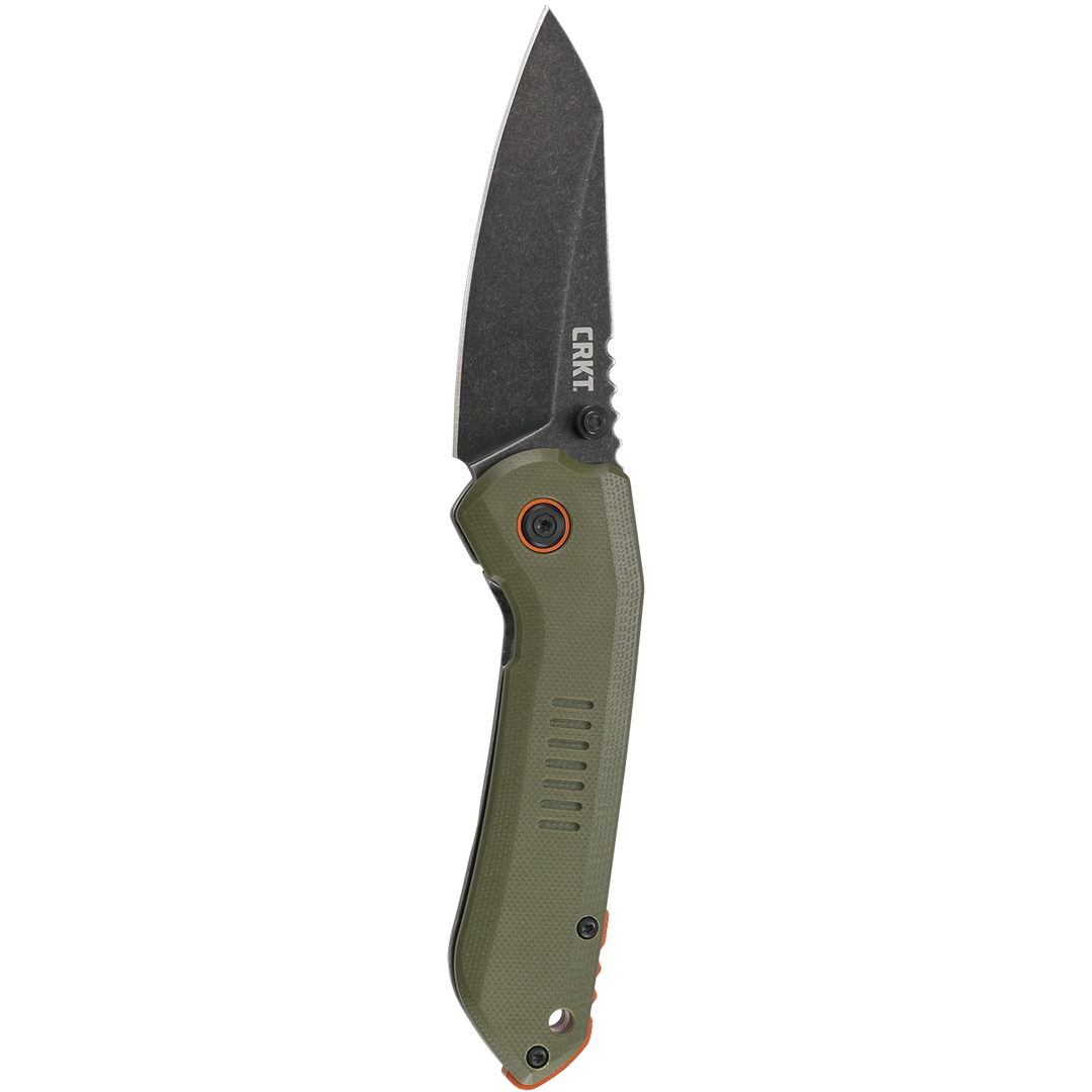CRKT Overland Folder G10 w/Black StoneWashed Blade