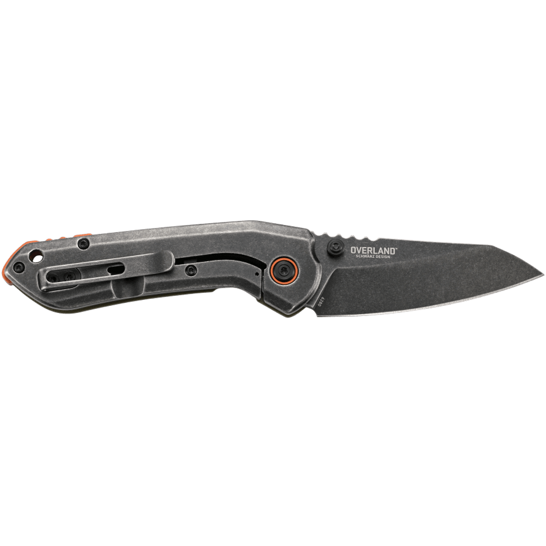 CRKT Overland Folder G10 w/Black StoneWashed Blade
