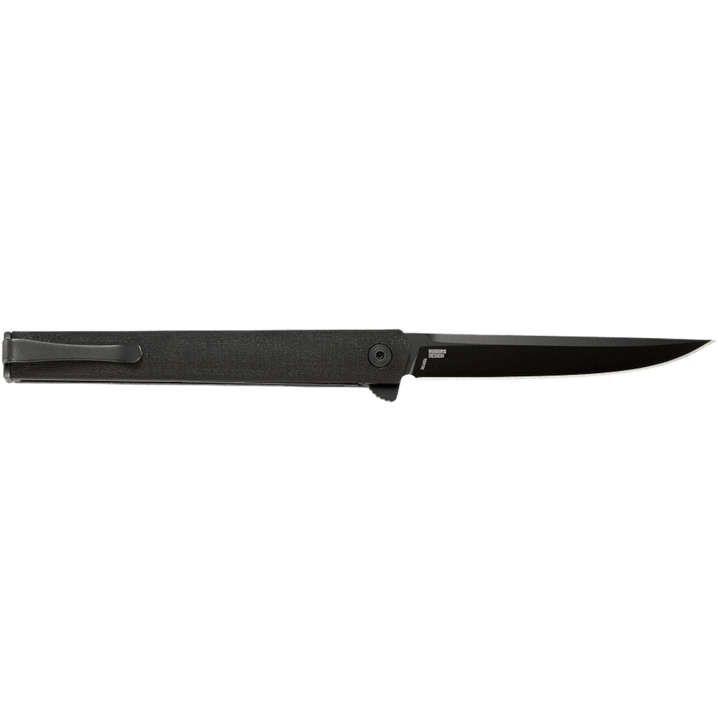 CRKT CEO Flipper Black Out w/Black EDP Blade Finish