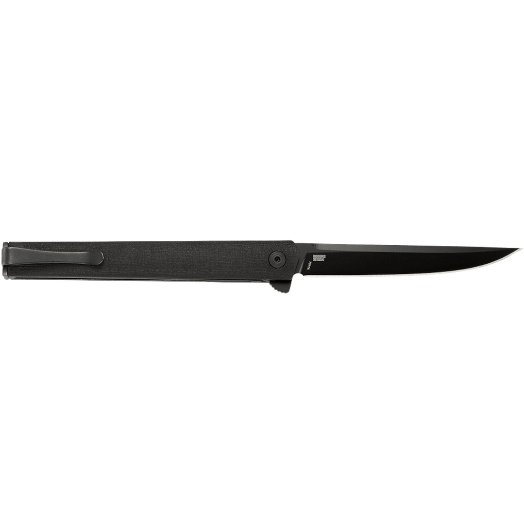 CRKT CEO Flipper Black Out w/Black EDP Blade Finish