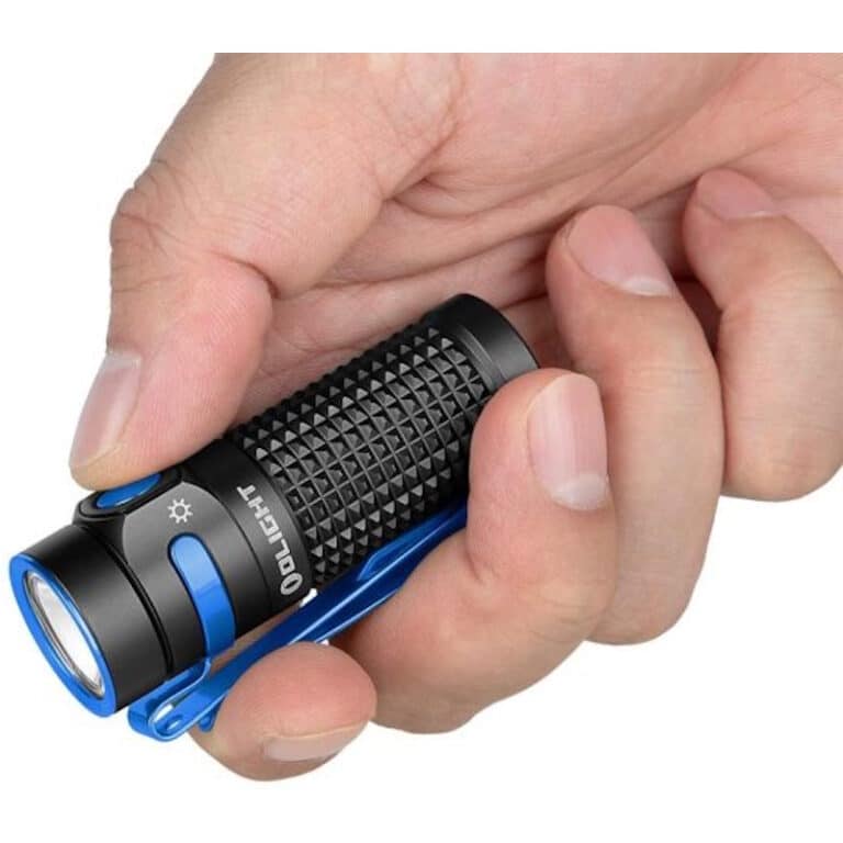 Olight Baton 4 Rechargeable LED Flashlight 1300 Lumens 170m Black