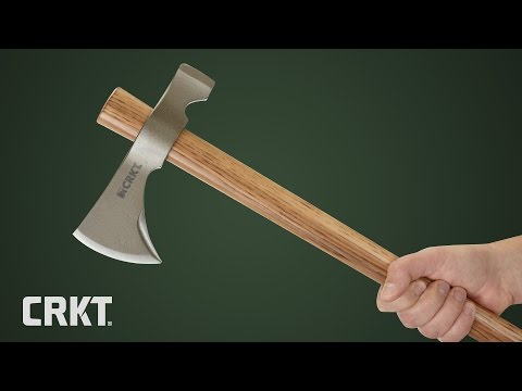 CRKT Woods Chogan T-Hawk Axe w/Hammer 19"
