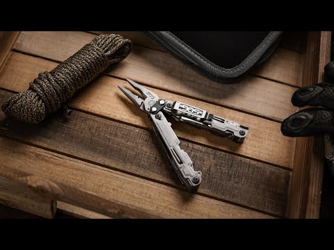 SOG PowerAccess Bead Blast Finish w/Pocket Clip