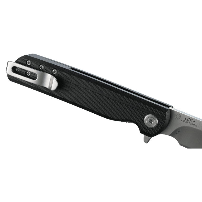 CRKT LCK+ Black GRN Handle w/Assisted Opening