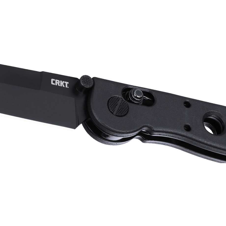 CRKT M16-03XK Spear Point Crossbar Lock Black Grivory w/D2 Black EDP Blade Finish