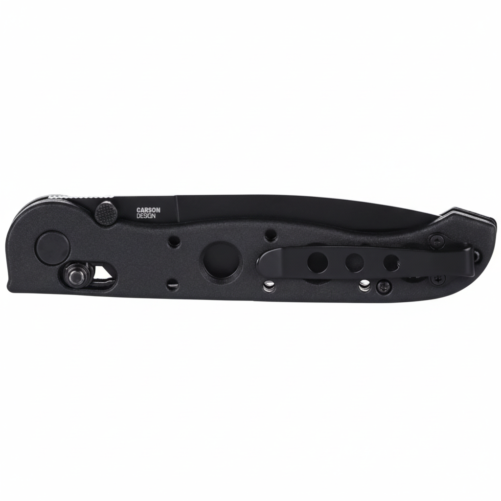 CRKT M16-03XK Spear Point Crossbar Lock Black Grivory w/D2 Black EDP Blade Finish